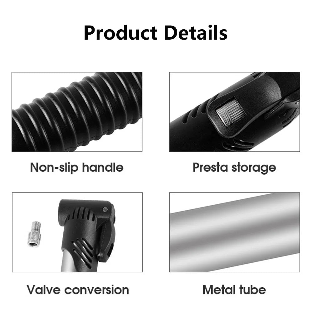Mini Hand Air Pump – Built for Balls, Not Bikes